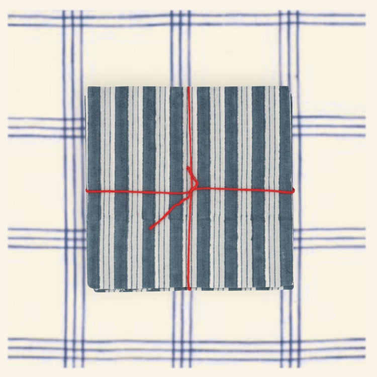 HOME DECOR Suzette Napkin in Salem Moonlight Suzette a table