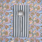 HOME DECOR Suzette Napkin in Salem Moonlight Suzette a table