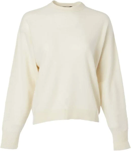 BLOUSES/SHIRTS/TOPS Cashmere Sweatshirt in Creme Brazeau Tricot