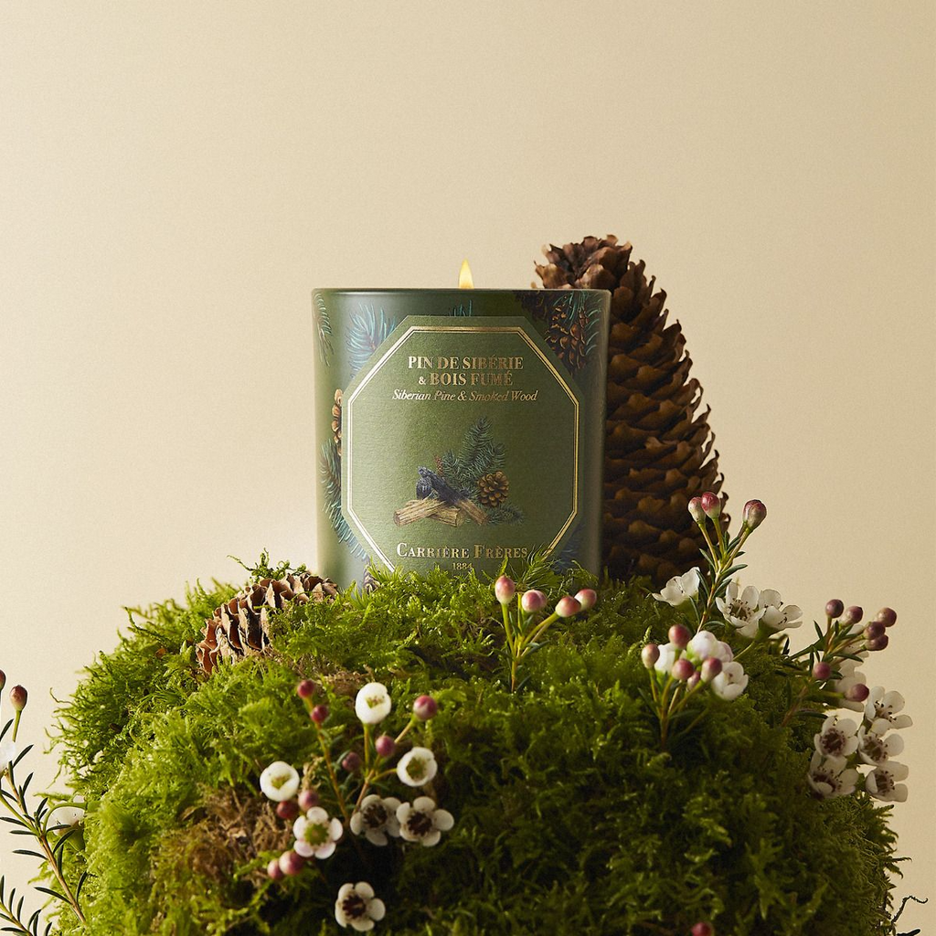 Candles Carrière Frères Scented Candle in Pine and Smoked Wood Carrière Frères