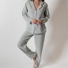 LINGERIE/PJ/SWIM Alaia Long PJ Set in Sage House No. 23