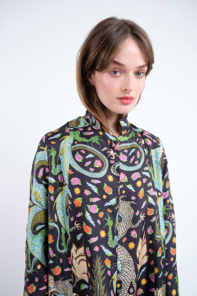 Jackets La Prestic Ouiston Liberte Trench in Dragons La Prestic Ouiston