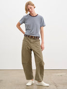 PANTS/SHORTS Shon Pant in French Khaki Nili Lotan