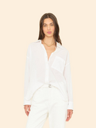 BLOUSES/SHIRTS/TOPS SYDNEY SHIRT IN WHITE Xirena