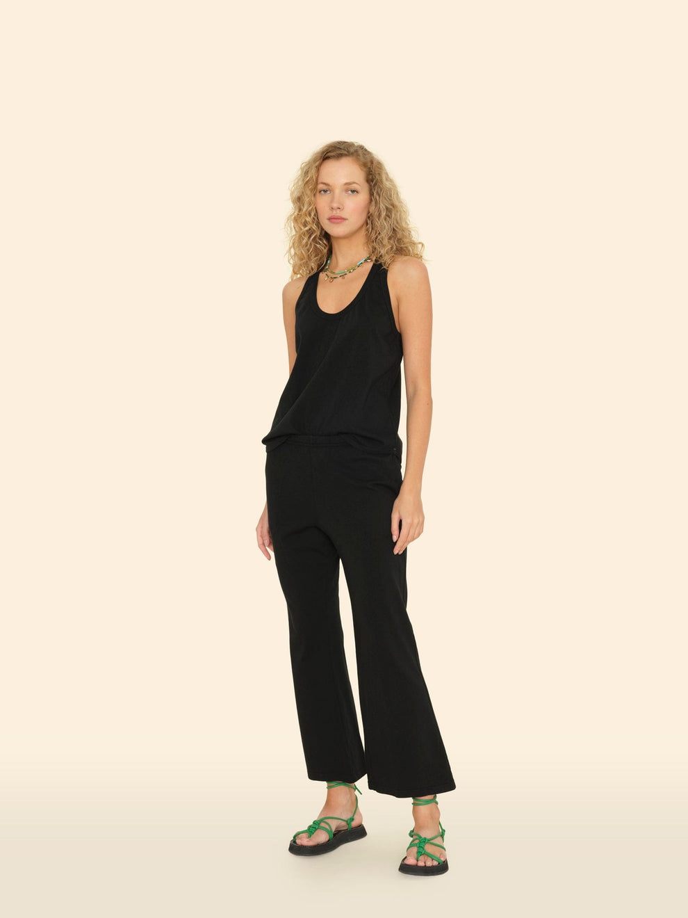 PANTS/SHORTS Crawford Pant in Jet Black Xirena