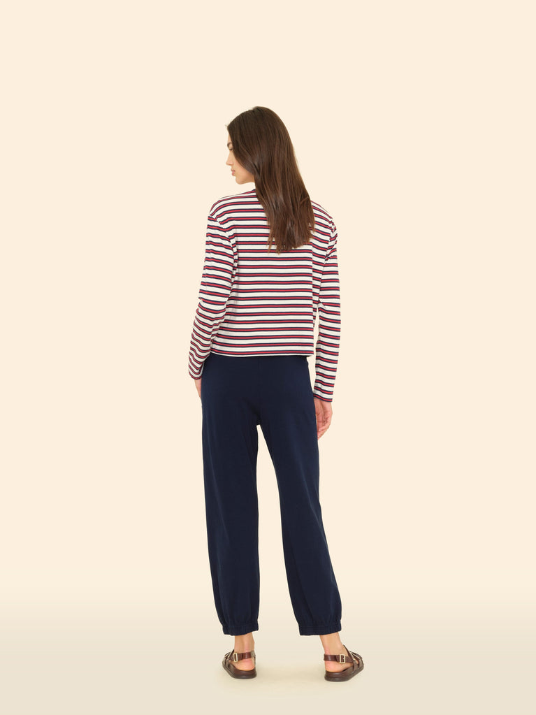 LOUNGE Crispin Sweatpant in navy Xirena