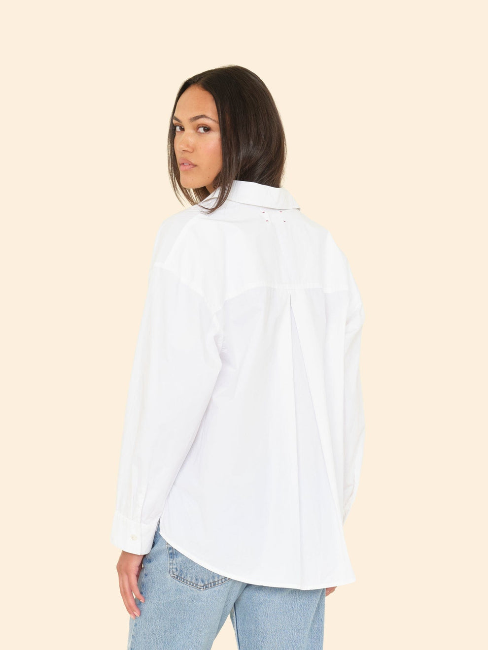 BLOUSES/SHIRTS/TOPS James Shirt in White Xirena