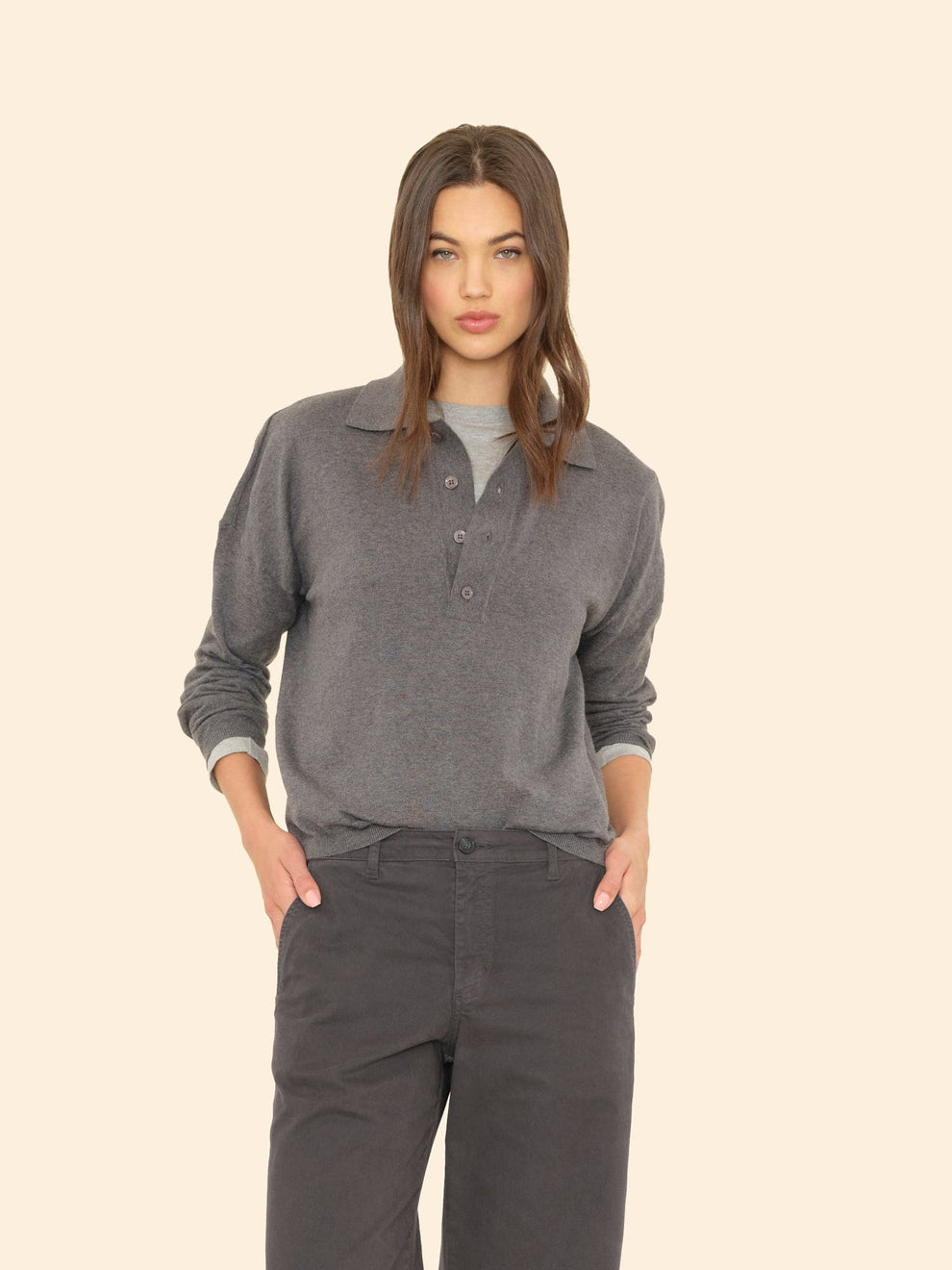 SWEATERS Collin Sweater in Haze Xirena