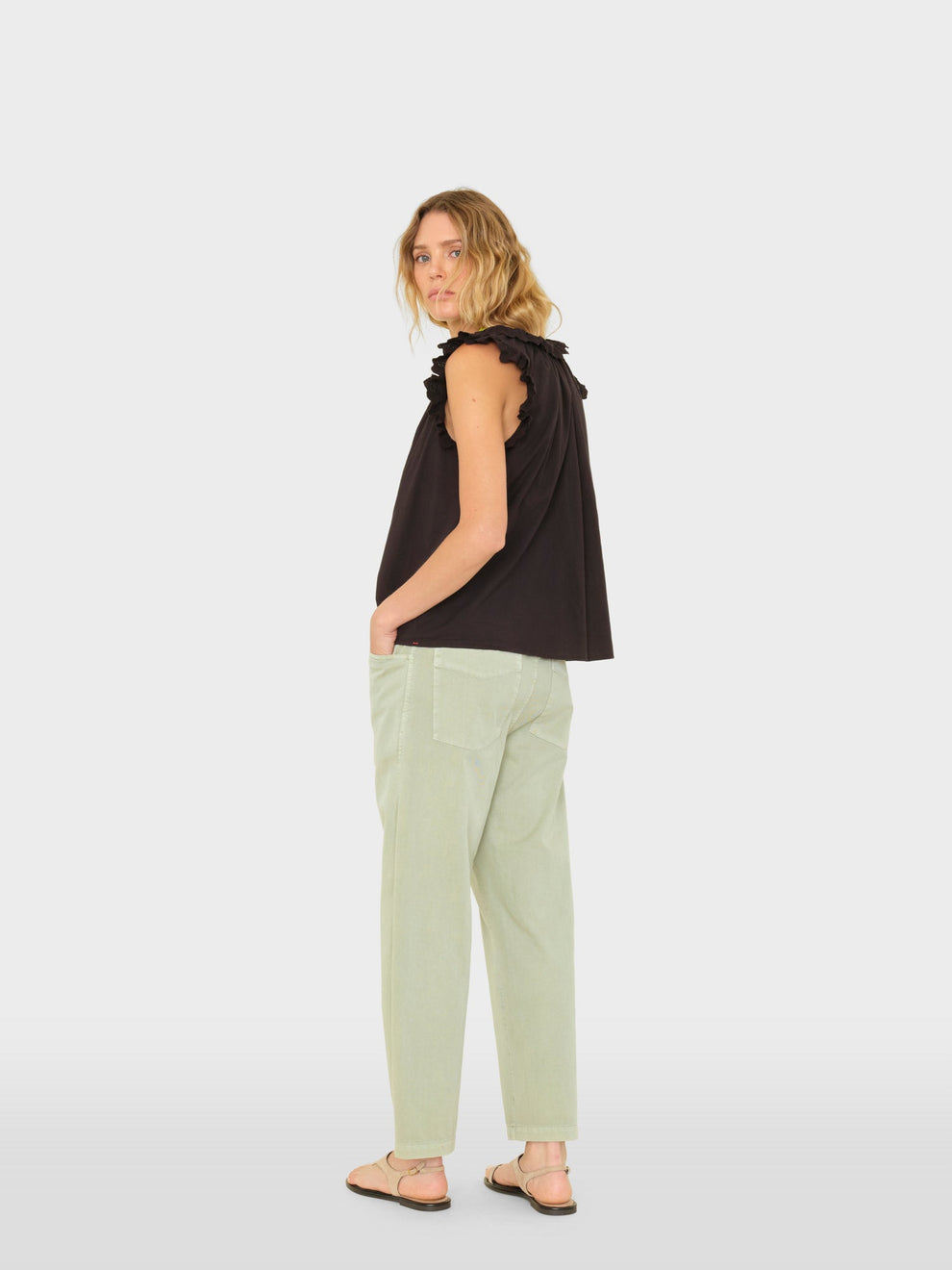 PANTS/SHORTS Baxter Pant in Light Army Xirena