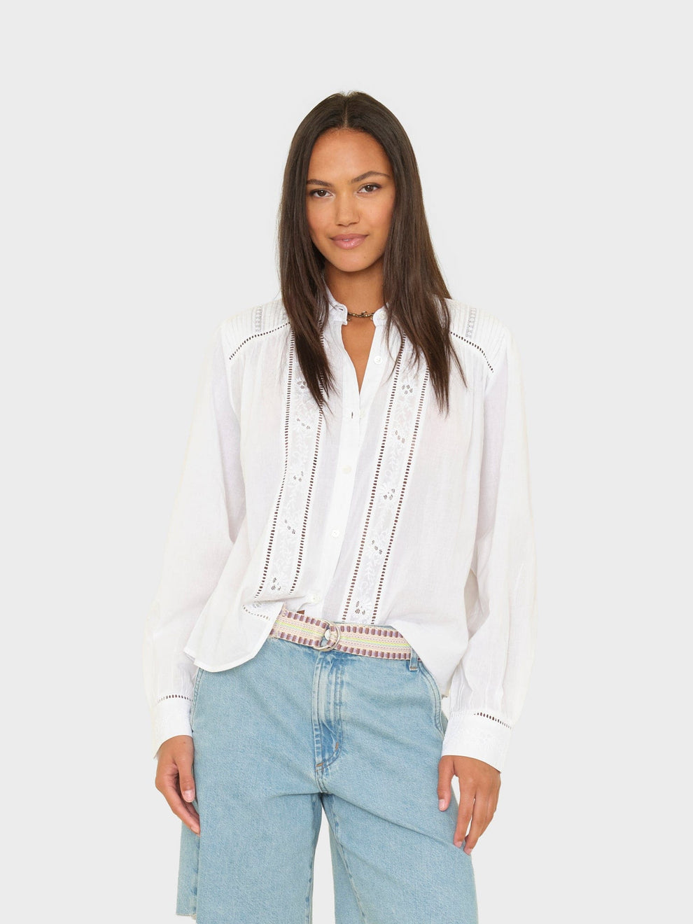 BLOUSES/SHIRTS/TOPS Viviana Shirt in White Xirena