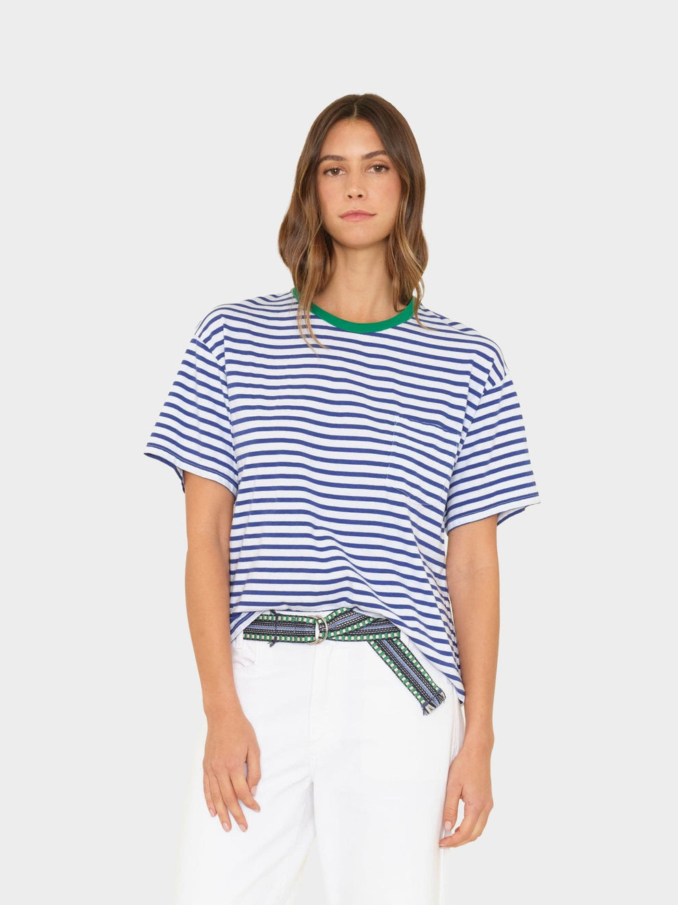 BLOUSES/SHIRTS/TOPS Paulina Tee in Blue Note Xirena