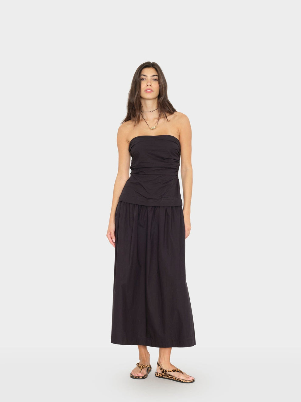 DRESSES/JUMPSUITS Ciara Dress in Black Xirena