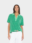 BLOUSES/SHIRTS/TOPS Liam Terry Top in Jalapeno Xirena