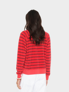 LOUNGE Hopper Terry Sweatshirt in Red Pepper Xirena