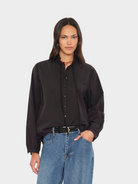 BLOUSES/SHIRTS/TOPS Tatiana Shirt in Black Onyx Xirena