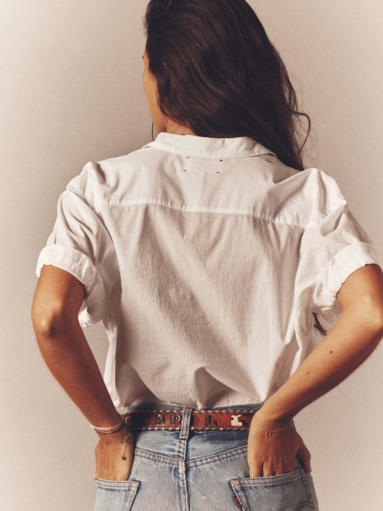 BLOUSES/SHIRTS/TOPS Channing Shirt in White Xirena