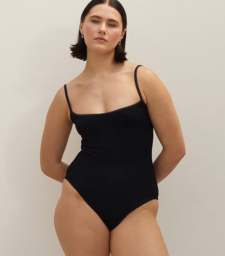 Swimwear Hunza G Pamela Swimsuit in Black Hunza G