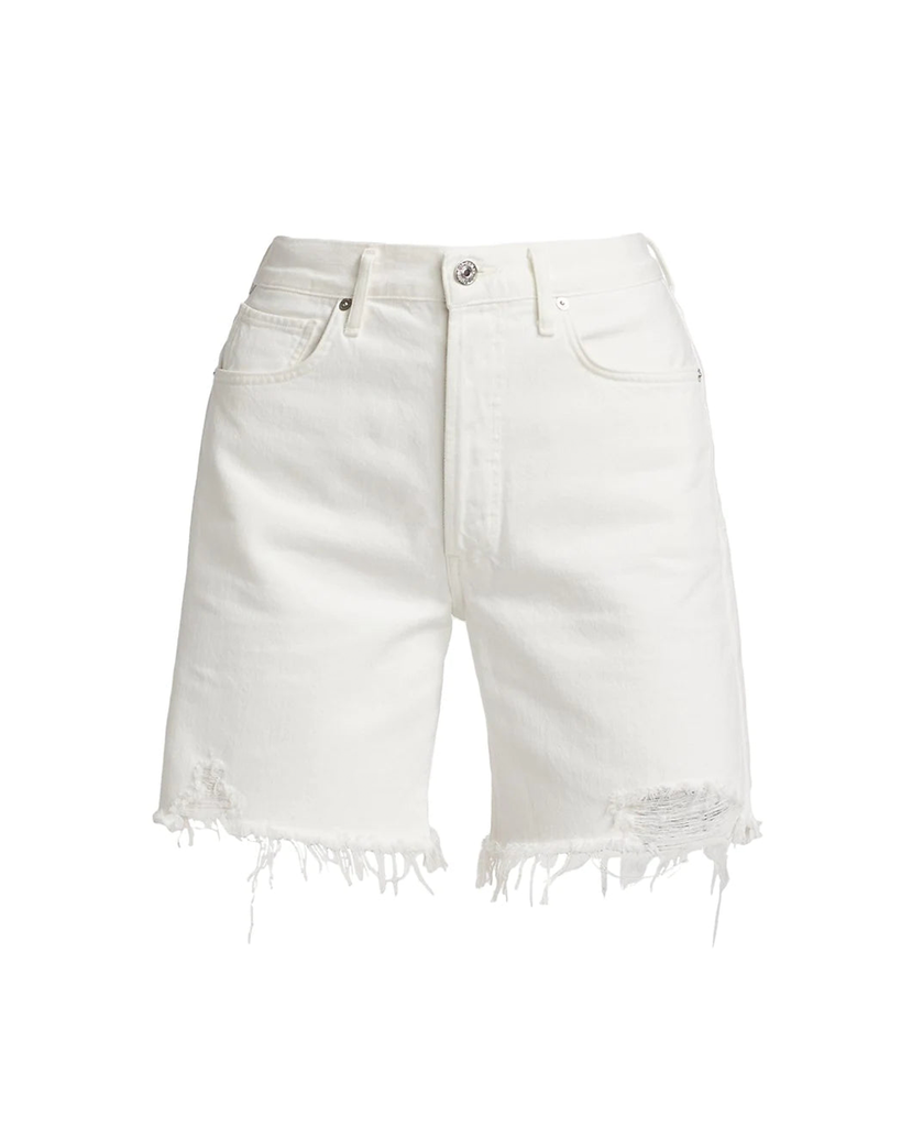 Shorts Citizens of Humanity Camilla Frayed Short in Starlight Citizens of Humanity