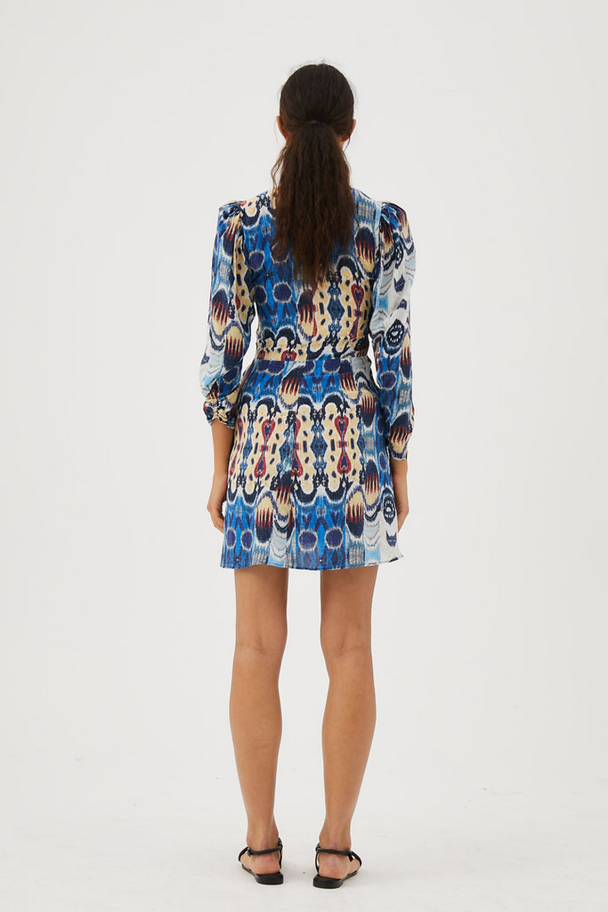 Dresses Maria Cher Otile Rosario Dress in Blue Mix Maria Cher