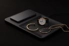Tech Courant Wireless Charging Tray in Black Courant