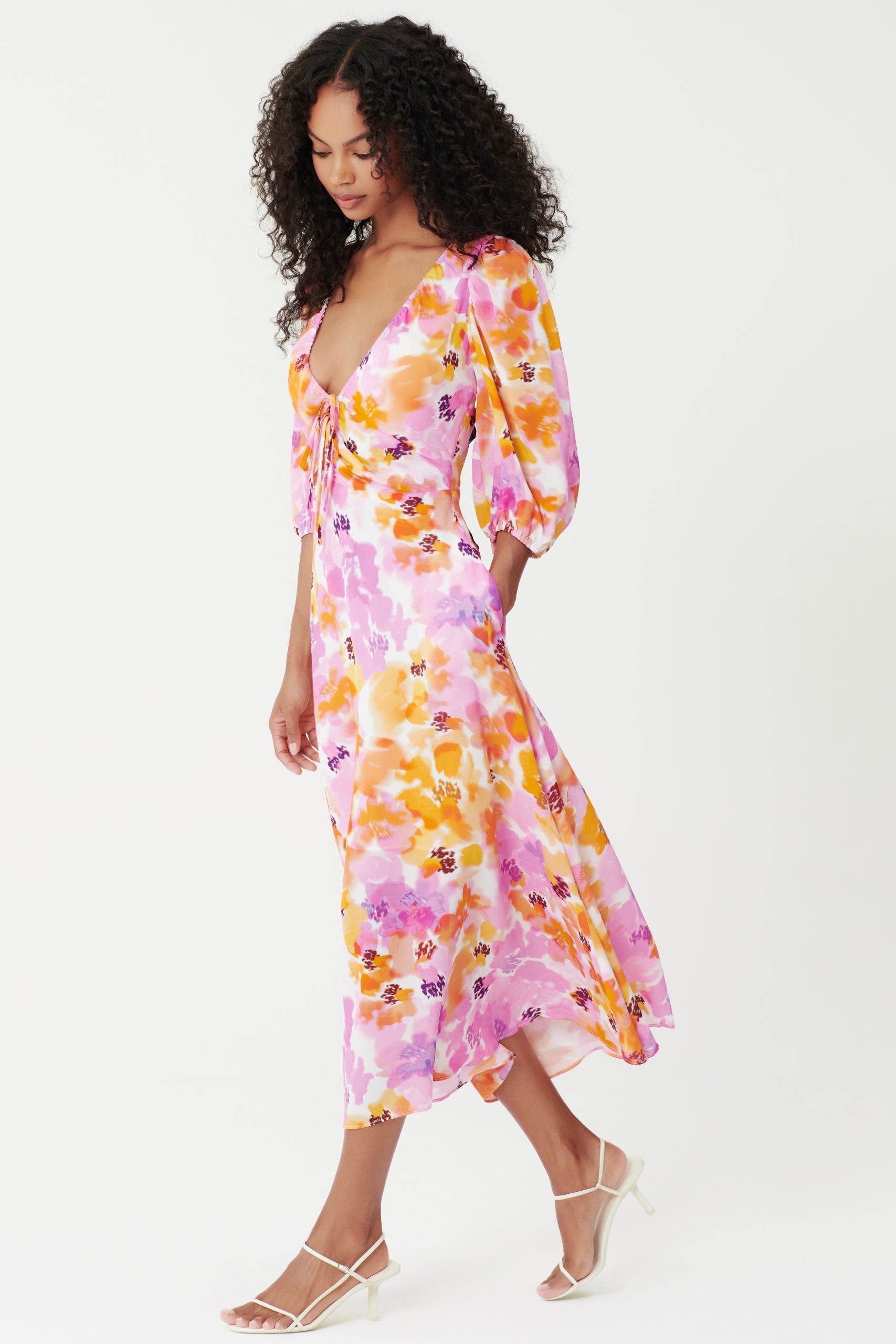 Nicholas floral dress deals