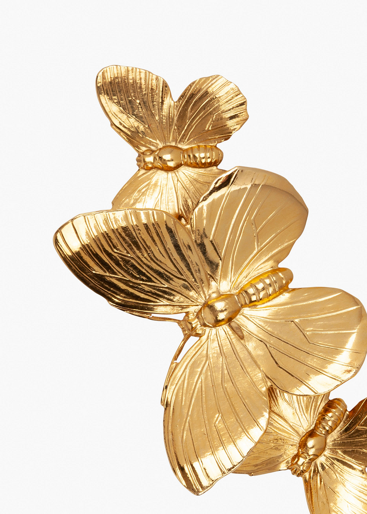 Hair Accessories Jennifer Behr Whitney Barrette in Gold Jennifer Behr