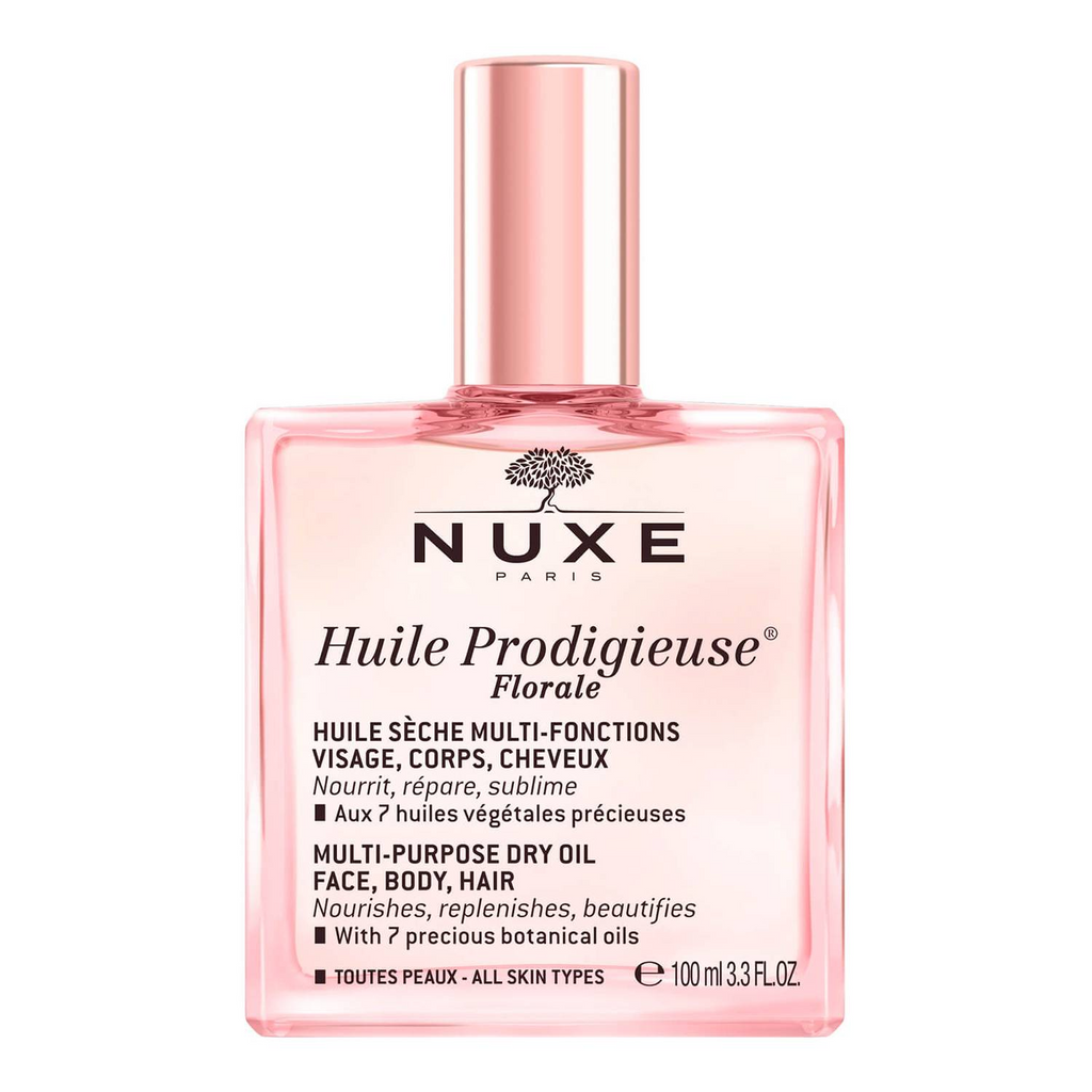Hair + Skin Nuxe Huile Prodigieuse Multi Purpose Oil in Floral Nuxe