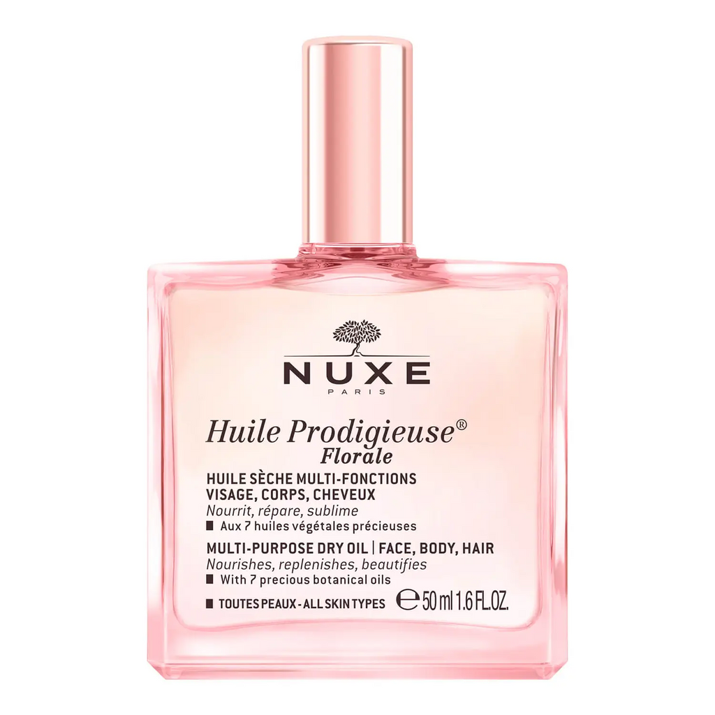 Hair + Skin Nuxe Huile Prodigieuse Multi Purpose Oil in Floral Nuxe