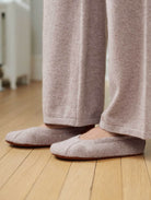 Slippers White & Warren Cashmere Slipper in Oak White & Warren