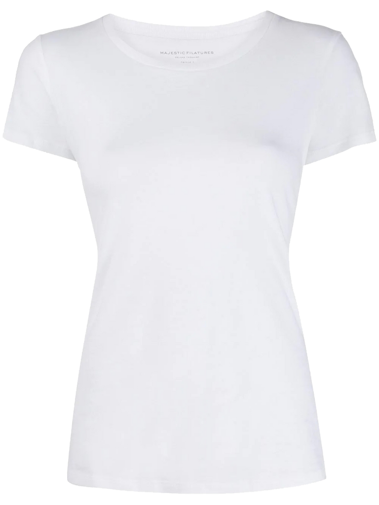 Tops Majestic Basic Flat Edge Tee Majestic