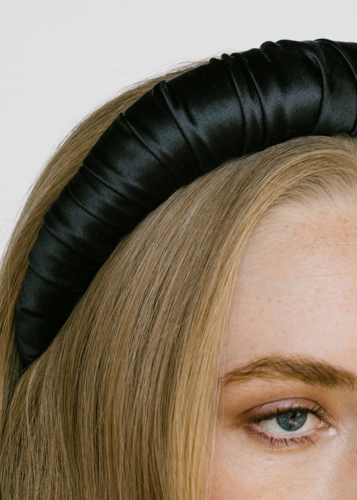 Hair Accessories Jennifer Behr Mirren Headband in Black Jennifer Behr