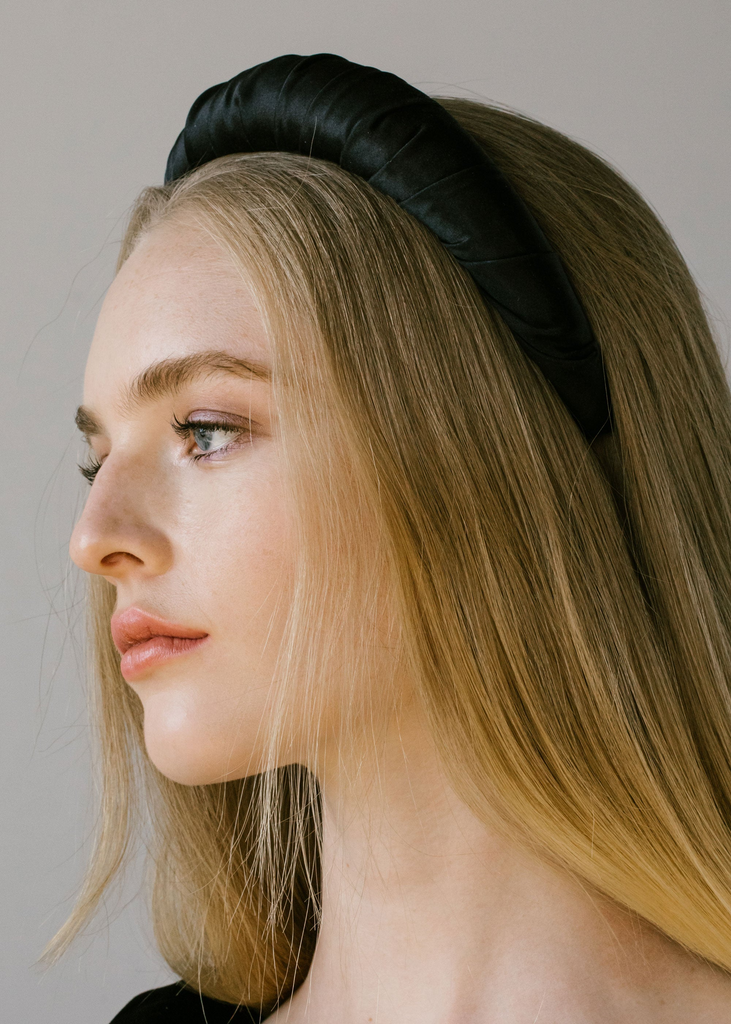 Hair Accessories Jennifer Behr Mirren Headband in Black Jennifer Behr