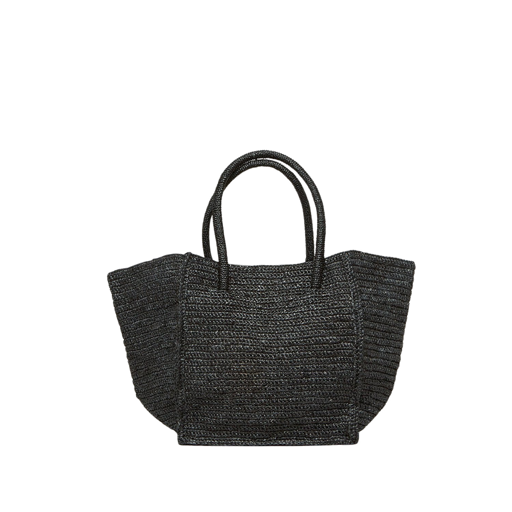 Handbags Maison N.H. Paris Avril Tote in Black Maison N.H. Paris