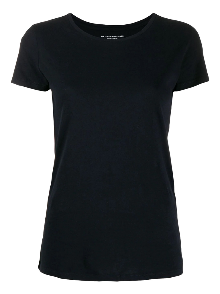 Tops Majestic Basic Flat Edge Tee Majestic