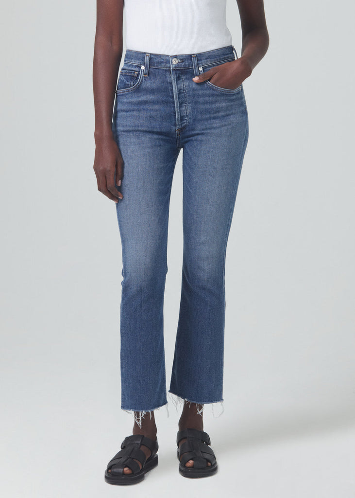 Jeans Citizens of Humanity Isola Cropped Jean in Lawless Citizens of Humanity