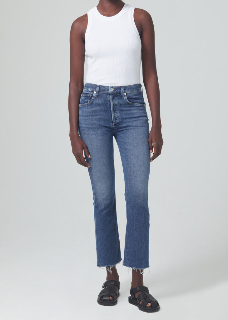 Jeans Citizens of Humanity Isola Cropped Jean in Lawless Citizens of Humanity