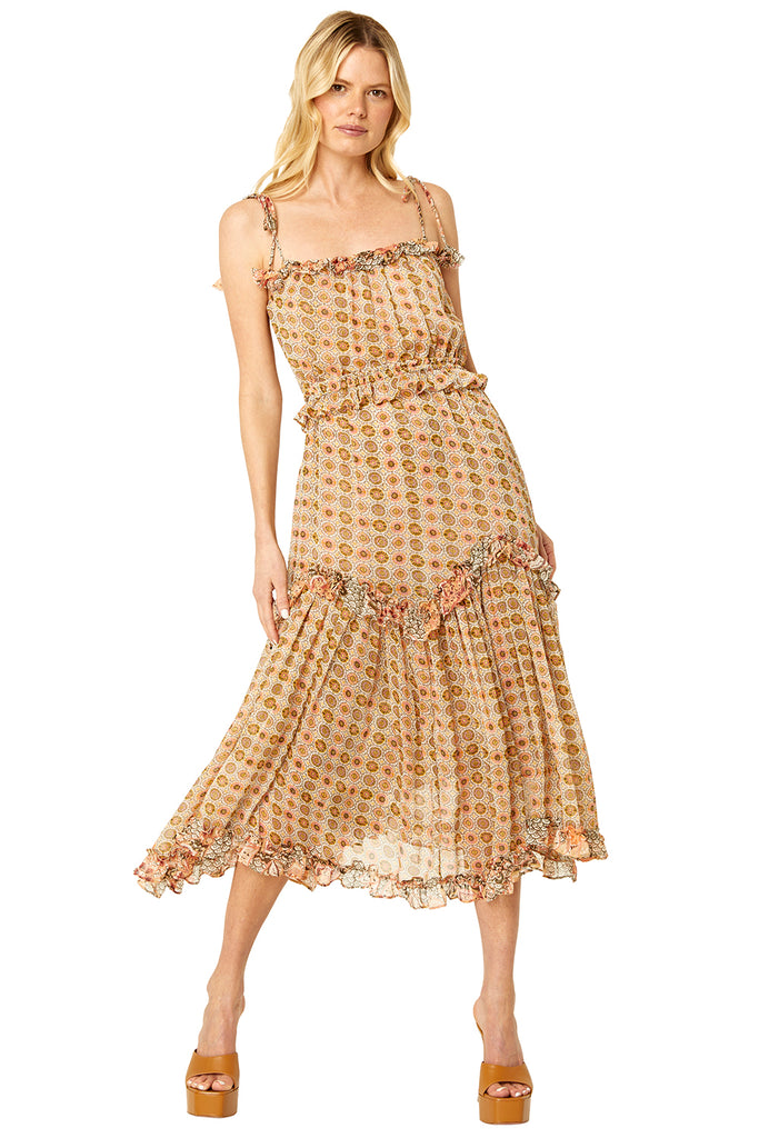 Dresses Misa Nati Dress in Flora Tile Misa