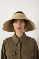 Hats Janessa Leone Lesley Hat in Natural Janessa Leone