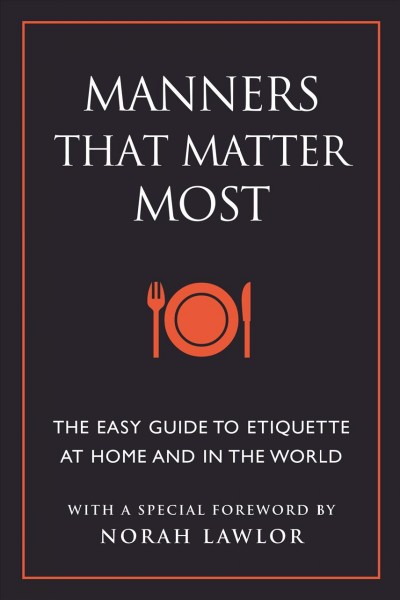 Books Manners That Matter Most Random House