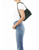 Handbags Jerome Dreyfuss Medium Lulu Bag in Forest Green Jerome Dreyfuss