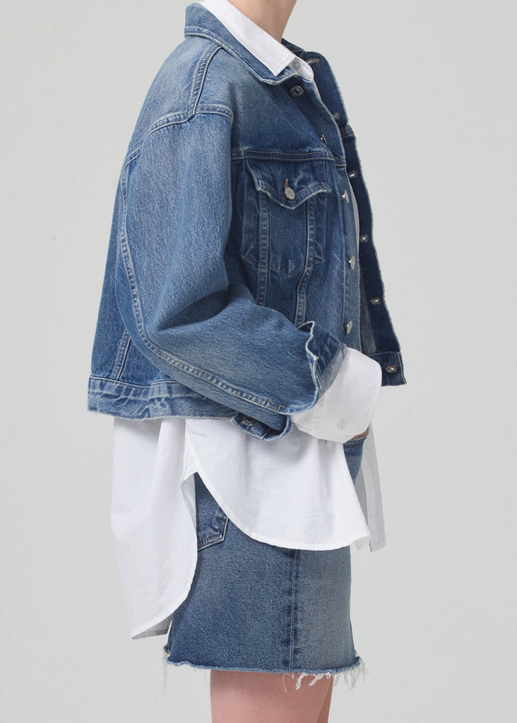 Jackets Citizens of Humanity Dulce Denim Jacket in Brevity Citizens of Humanity