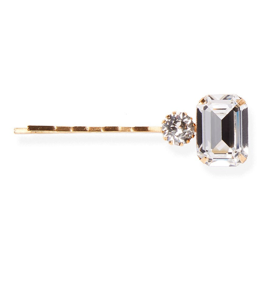 Hair Accessories Jennifer Behr Gemma Bobby Pin in Diamond Jennifer Behr