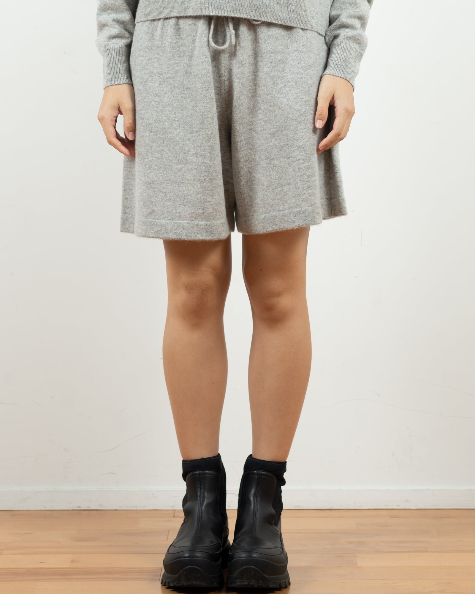 Shorts CT Plage Cashmere Shorts in Light Grey CT Plage