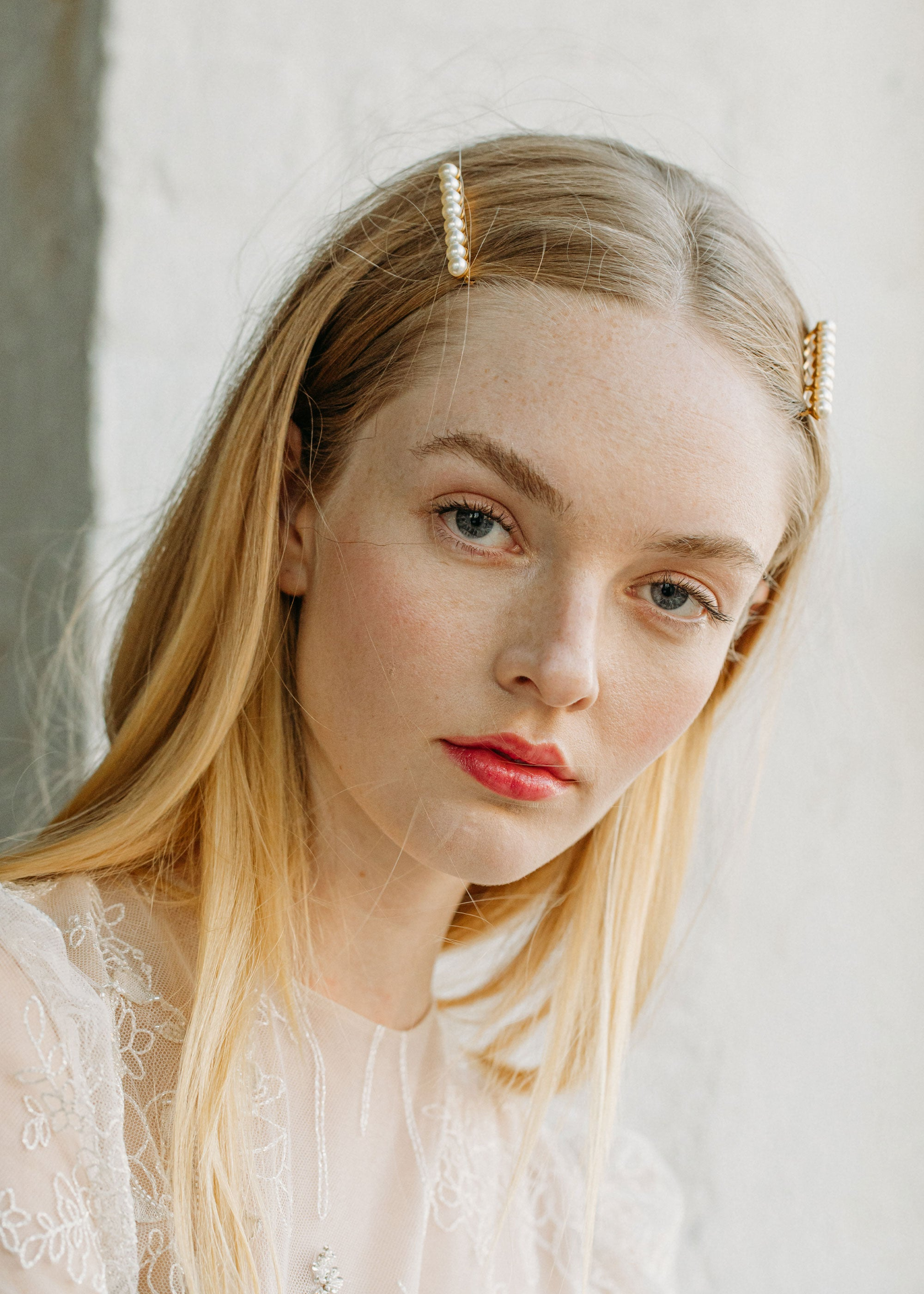 Hair Accessories Jennifer Behr Gracie Pearl Bobby Pin Set Jennifer Behr