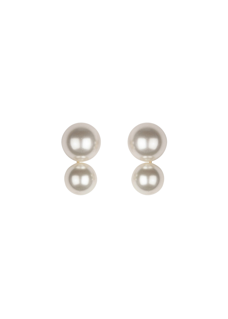 Earrings Jennifer Behr Gretel Pearl Earring in Gold Jennifer Behr