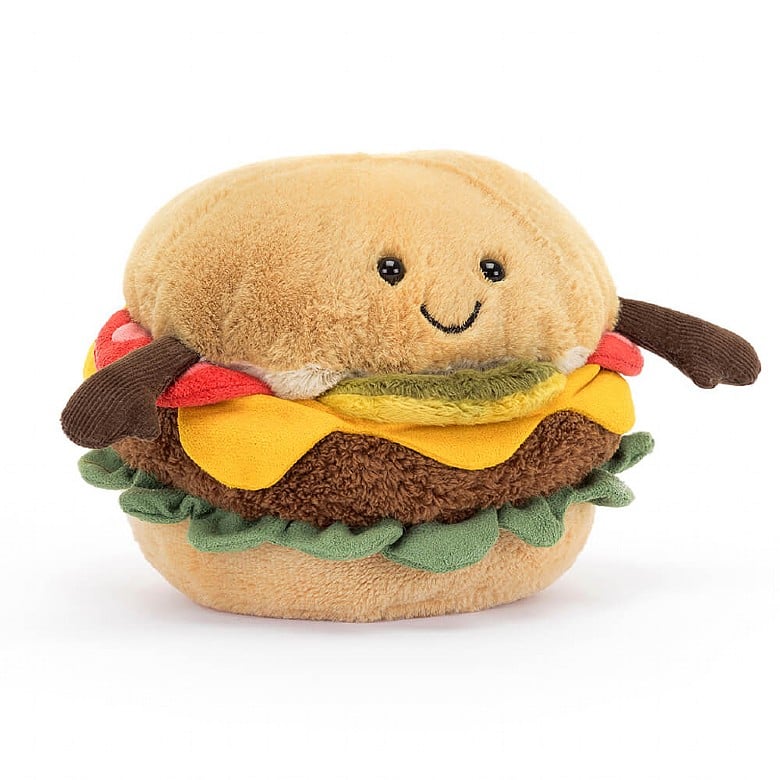 Toys Jellycat Amuseable Burger Serafina