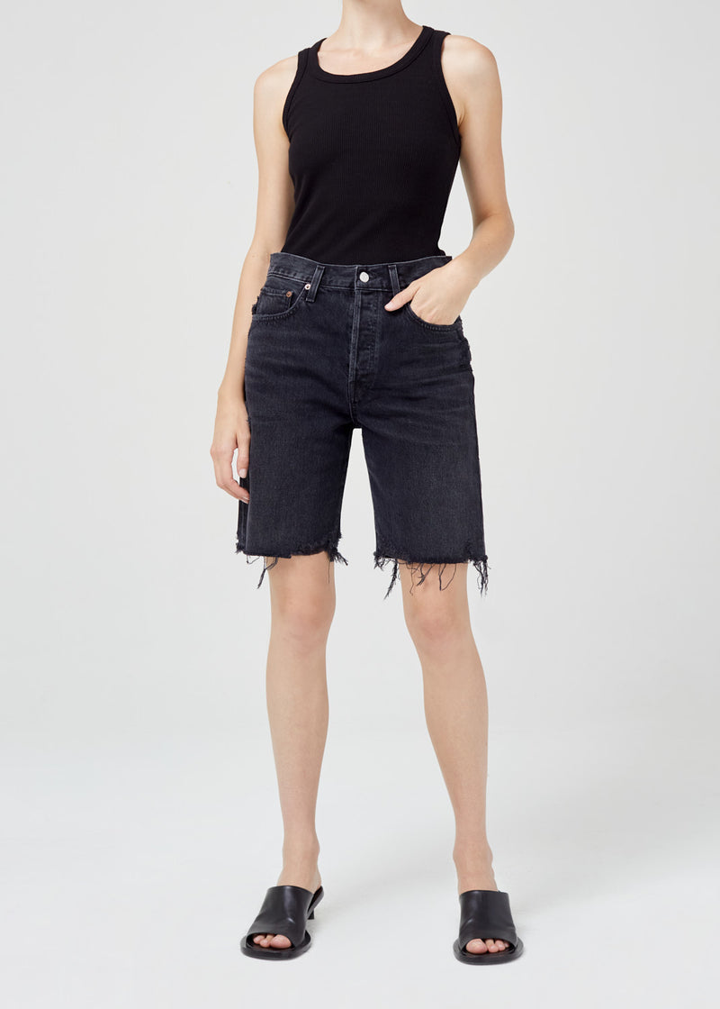 Agolde black hotsell shorts