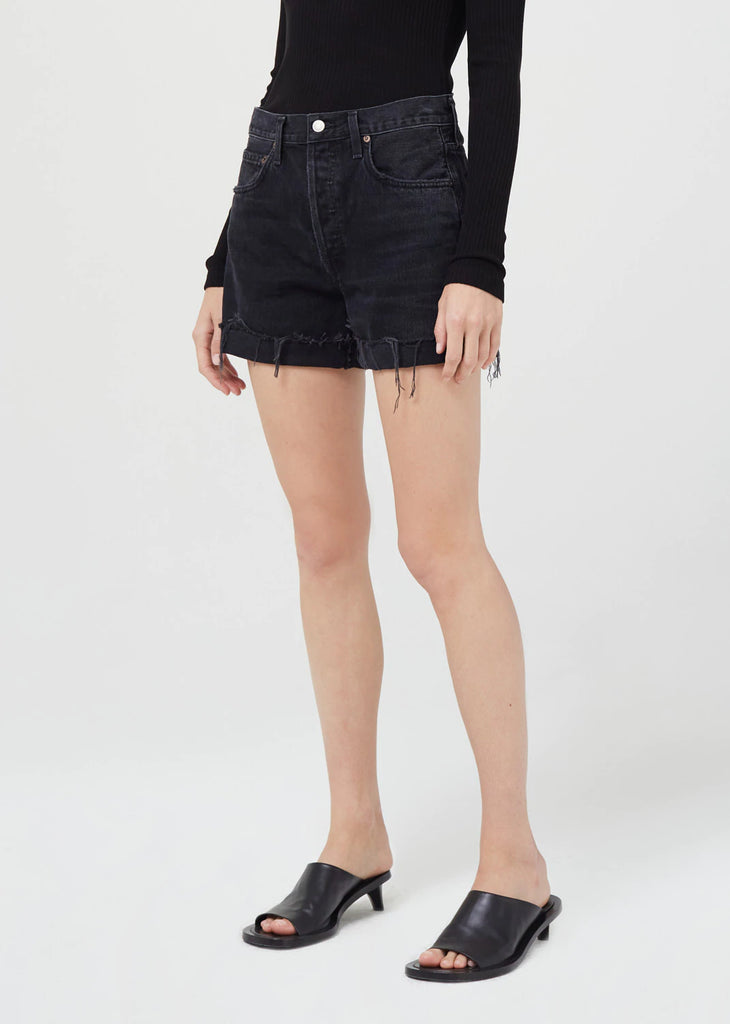 Shorts Agolde Parker Long Cuffed Short in Lucid Agolde