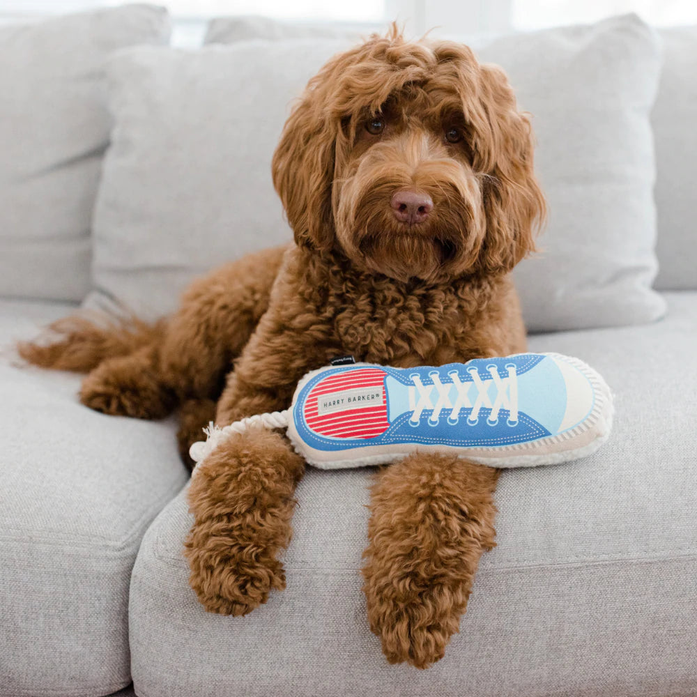 Pet Harry Barker Americana Sneaker Dog Toy Harry Barker