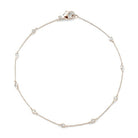 Bracelets Dana Rebecca Lulu Jack Single Bezel Bracelet in Rose Gold Dana Rebecca